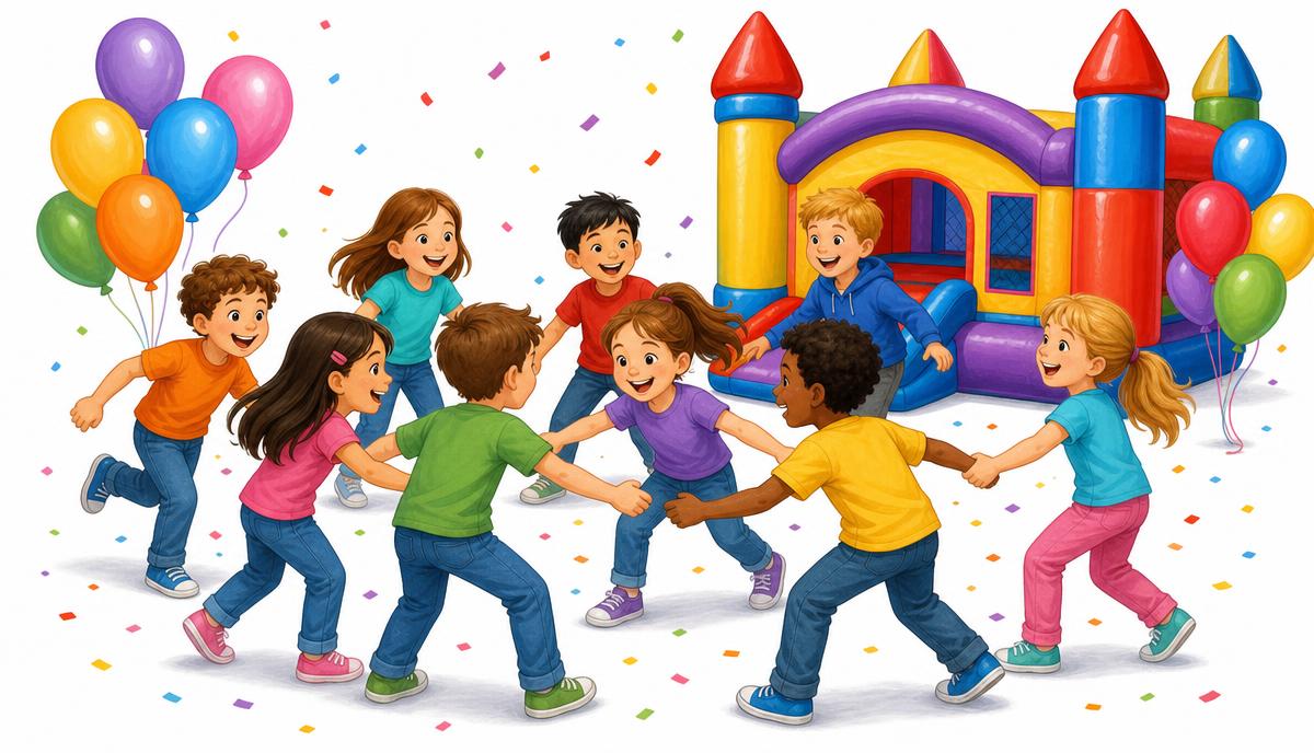 יום הולדת 8 – הפעלות שילדים גדולים באמת אוהבים