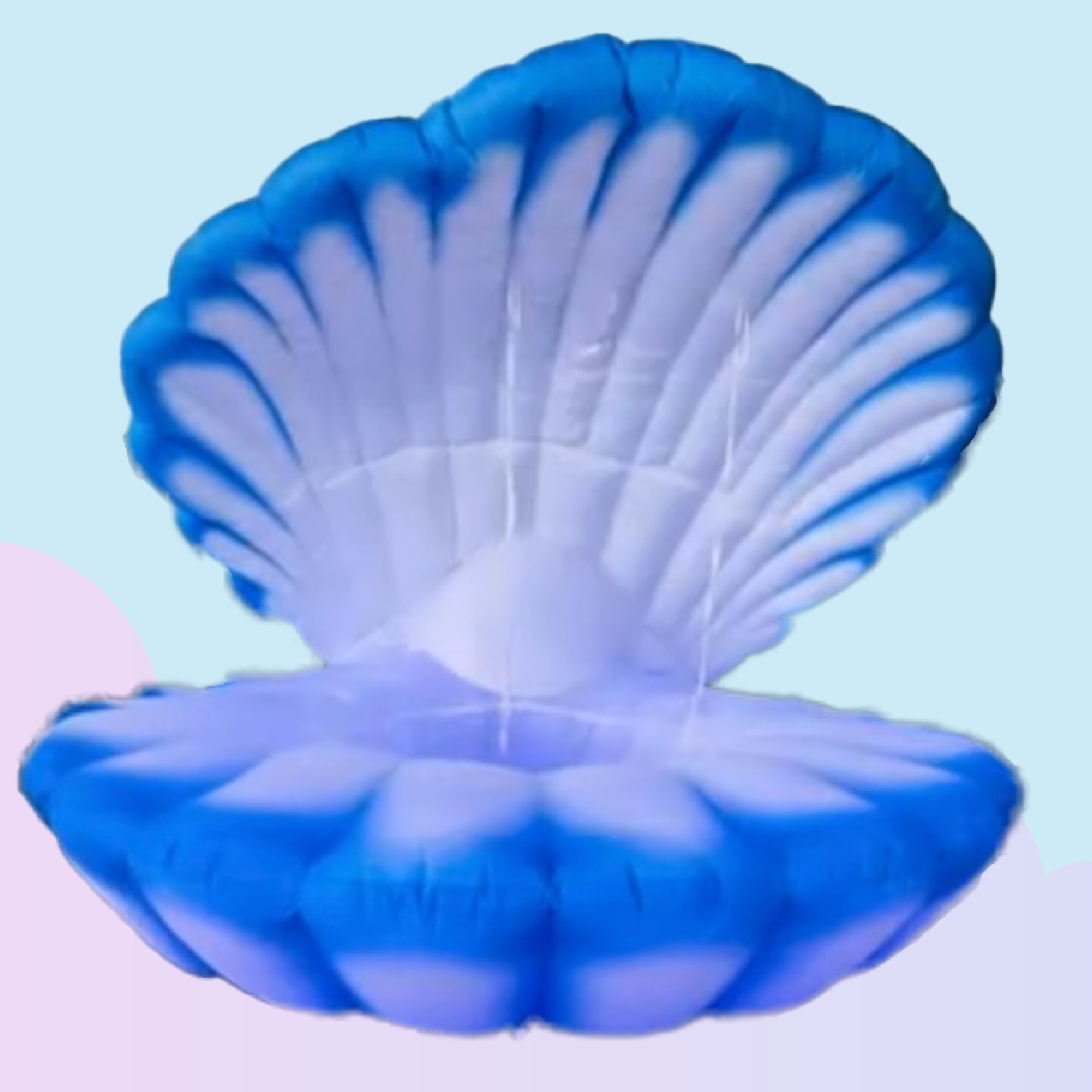 מתנפח צדפה כחולה